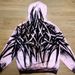 Gothic Spider 3D Print Hoodie for Men And Women Punk Loose Fitting Streetwear Pullover Sports Top Trendy European American Style_ecoleips.com