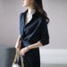 New Light Luxury Dress With A High-End Feel, Professional Women's Clothing Temperament, Goddess Style, Autumn_ecoleips.com