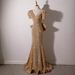 Women's Clothing Heavy Evening Gown For Women New Style Banquet Host Temperament Fishtail Long Light Luxury Niche_ecoleips.com