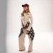Women's Fashionable Two Piece Set Round Neck Button Long Sleeved Top With Elastic Waist Trousers Design Sportswear_ecoleips.com