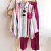 Women's Spring Autumn Striped Casual Long Sleeve Two Piece Set Fashion Sportswear Trousers_ecoleips.com