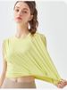 K Quick Drying Sports Vest, Thin Fitness Yoga Cover, Sleeveless Loose Fitting Short Fitness Suit_ecoleips.com