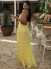 Tossy Spring Fashion Patchwork Long Dress For Women Lace-Up Backless High Waist Solid Holiday Beach Dress Ladies Maxi Dress 2025_ecoleips.com