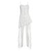 2024 Spring New European And American Style Women's Solid Color Slim High Waist Fashion Off-Shoulder Strap Dress_ecoleips.com