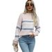 Chenille European And American Foreign Trade Christmas Knitwear 2026 Autumn Winter New Half Turtleneck Snowflake_ecoleips.com