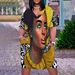 Girls Summer Dress Women's Fashion Short Sleeve Evening Party Dress Sexy Brand African Women Dress Boho Beach Dress Elegant_ecoleips.com