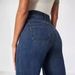 Women's Clothing Eight Point Wide Leg Pants Summer New Denim Flared Pants Wide Woven Nine Point Pants_ecoleips.com