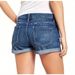 Women's High-Waisted Stretch Ripped Denim Shorts Casual Relaxed Everyday Wear Comfortable Feshion_ecoleips.com