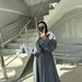 Arab Cross-Border Women's Clothing 2024 Spring New Loose Dress Long-Sleeve Shirt Set Middle Eastern Style_ecoleips.com