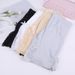 Women's Lace Trimmed Safety Shorts Mid Waist Tummy Control Cotton Crotch Anti Underwear Three Quarter Length Leggings_ecoleips.com