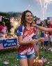 American Flag 4th Of July T Shirt Women Patriotic USA Graphic Star Stripes Fourth July Tee Casual V Neck Tee Tops_ecoleips.com