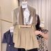 Women's Clothing Suit Jacket For Women Summer New Khaki High Waist Shorts Women's Suit Light Luxury High End_ecoleips.com