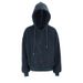 AD702 European And American 2025 New Cross-border Woolen Women's Fashion Loose Cardigan With Drawstring Hood Versatile_ecoleips.com