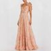 Spring/Summer Pleated Chiffon Printed Dress Style Full Swing INS Vacation Party Women's Clothing/Dress_ecoleips.com