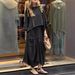 Women's Clothing Spring And Autumn New Solid Color Loose Skirt Two Piece Suit_ecoleips.com
