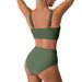 Women's Clothing New Bikini Sexy Split Swimsuit High Waist Swimsuit Suit Bikini_ecoleips.com