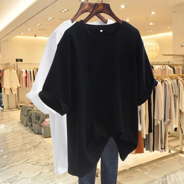 A Stylish, Loose-Fitting Cotton Short-Sleeved T-Shirt For Women Perfect For Summer; It Covers The Body Well And Create_ecoleips.com