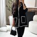 2023 Cross-Border Foreign Trade European And American Women's Suit Autumn New Fashion Casual Loose Solid Color_ecoleips.com