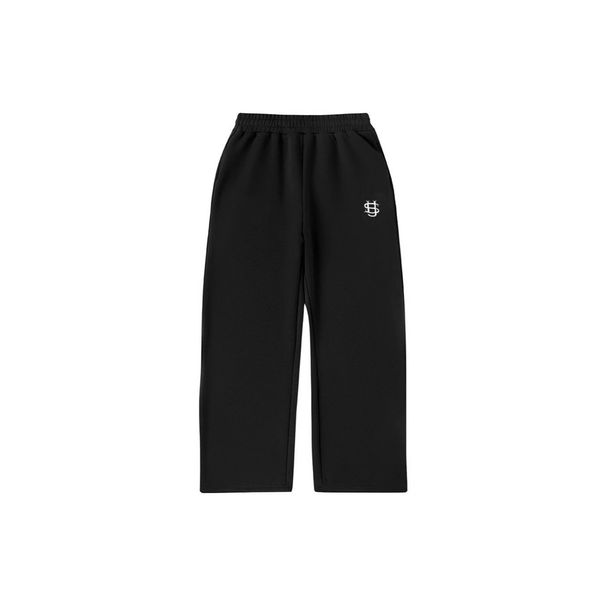 Unisex High-Street Embroidered Joggers – Hip-Hop Streetwear Sweatpants (Black/Heather Grey/Navy, S-3XL)_ecoleips.com