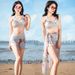 Aria Basics Vacation Seaside Hot Spring Swimwear For Women, Two-piece Bikini, Three-piece Set, European And American Style, New_ecoleips.com