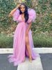 Women's Clothing Loose Large Swing Mesh Dress Commuting Large Size Women's Dress_ecoleips.com