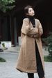 girl And Linen Women's Clothing Autumn Winter New Chinese Zen National Style Retro Button Long Coat Cotton Robe 4 Colors_ecoleips.com