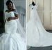 Women's Clothing Mermaid One Shoulder Retro Lace Bride Long Trailing Main Wedding Dress_ecoleips.com