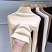 Threading De-Rong 1*1 Half-High-Necked De-Rong Base Layer Shirt A Women's Innerwear Suitable For Autumn And Winter, De_ecoleips.com