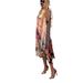 Women's Clothing Women's Colorful Print Deep V Dress Casual For Formal & Casual For Women Fashionable Lace Cardigan_ecoleips.com