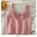 Short Slim-fit Cable-knit Vest Women, Sleeveless, Suitable For Petite Figures, Elegant And Tight-fitting, Can Be Worn As_ecoleips.com