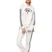 Women's Clothing Women's Drop Shoulder Casual Printed Two Piece Jogger Suit Fashionable Spring Autumn For Formal & Casual_ecoleips.com