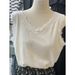 Lace Camisole Women, New Spring/summer/autumn Style, Plus Size, Loose Fit, Tummy-covering, Suitable For Outerwear Or As_ecoleips.com