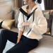 Plus-size Casual Sportswear For Women, New Spring Autumn Style, Loose And Fashionable Two-piece Hoodie Set_ecoleips.com