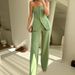 New Casual Fashion Tube Top Button Suit Simple Temperament Suit_ecoleips.com