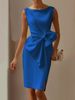 2026shein Cross-border Independent Site European And American Foreign Trade Bow-tie Hot-selling Dress New_ecoleips.com
