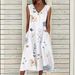 Women's Clothing Printed Temperament Elegant Long Skirt Two Piece Dress_ecoleips.com