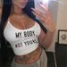 Summer Slim Fit Base Layer White Sleeveless Camisole Street Style Ribbed Sweet Letter Print Tank Top_ecoleips.com