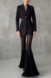 K New Elastic Slim Fit Flared Pants, Loose And Fashionable Vacation Pants_ecoleips.com