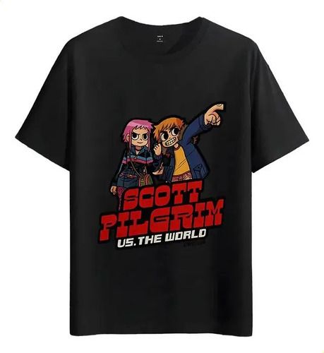 Women's T-Shirts Tshirt Muscle Freaks Scott Pilgrim Style Graphic T-shirt_ecoleips.com