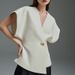 ZOEVA French Kusa Fashionable High-end Shirt Women's 2026 Summer New Asymmetrical Suit Vest Top_ecoleips.com