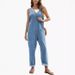 Women's Clothing High Top Denim Jumpsuit Casual Sleeveless Loose Overalls Jeans_ecoleips.com