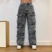 Women's Clothing Fashion Street Style Pocket Diamond Casual Jeans Overalls_ecoleips.com