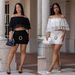Women's Sexy Lace Strapless Midriff Skirt Set C7701 Fashion_ecoleips.com