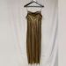Elegant Beaded Wide-Leg Jumpsuit – Strapless Formal Romper With Metallic Accents & Waist-Defining Belt (S-5XL, Gold/Burgundy/Blue/Black/Purple)_ecoleips.com
