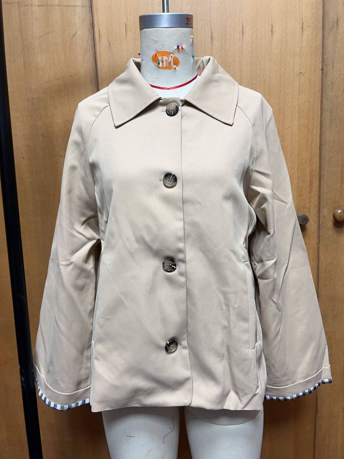 K Casual Minimalist Jacket, Long Sleeved Single Breasted Jacket_ecoleips.com