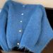 Women's Mohair Blend Knit Cardigan Sweater Soft Oversized Round Neck Open Front Loose Fit Vintage Boho Chic Fall Winter Casual Outerwear_ecoleips.com