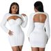 Women's Clothing sexy tube top waist bag hip small waistcoat coat two-piece suit dress _ecoleips.com