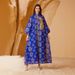 SW67 Women's Puff Sleeve Dress Evening Gown Flower Print Muslim Fashion Collection_ecoleips.com