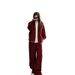 Piece Tweed Matching Set For Women, Button Up Loose Jacket And Wide Leg Trousers, Comfortable Outfit For Everyday, Streetwear & Weekend_ecoleips.com