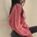 K New Bubble Sleeve Soft Sticky Sweater Women's Fashion Queen Style Loose Hoodie_ecoleips.com